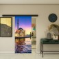 Glasschiebetür BLACK-LINE - Fotoprint Modell 209