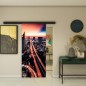 Glasschiebetür BLACK-LINE - Fotoprint Modell 210