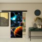 Glasschiebetür BLACK-LINE - Fotoprint Modell 214