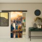 Glasschiebetür BLACK-LINE - Fotoprint Modell 278