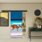 Glasschiebetür BLACK-LINE - Fotoprint Modell 291