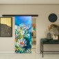 Glasschiebetür BLACK-LINE - Fotoprint Modell 305