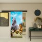 Glasschiebetür BLACK-LINE - Fotoprint Modell 315