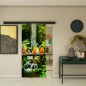 Glasschiebetür BLACK-LINE - Fotoprint Modell 338