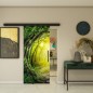 Glasschiebetür BLACK-LINE - Fotoprint Modell 348