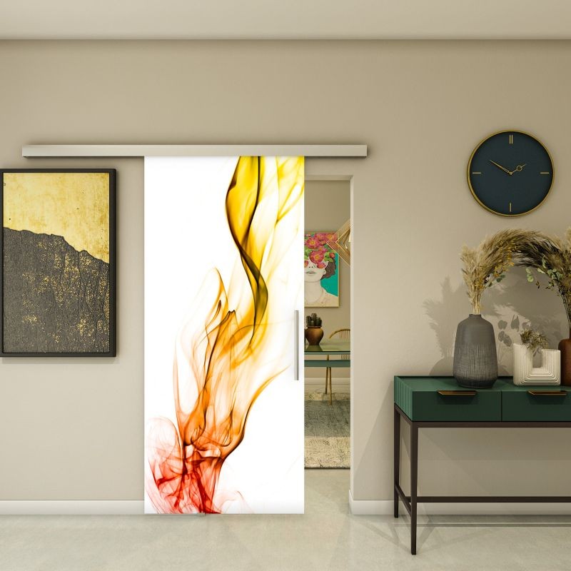 Glasschiebetür SLIM-LINE - Fotoprint Modell 2