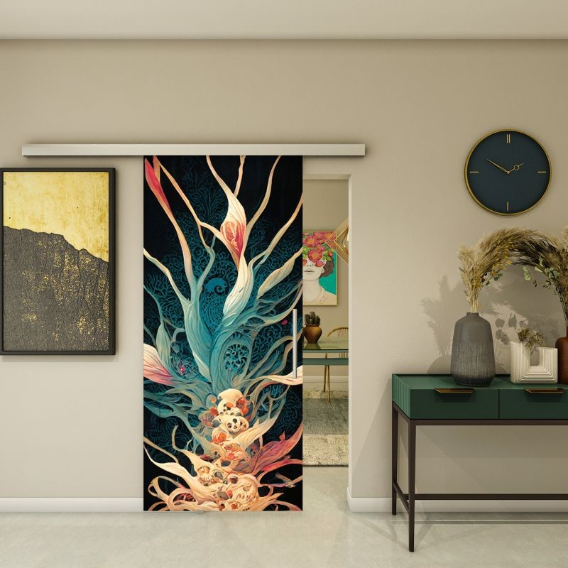 Glasschiebetür SLIM-LINE - Fotoprint Modell 54