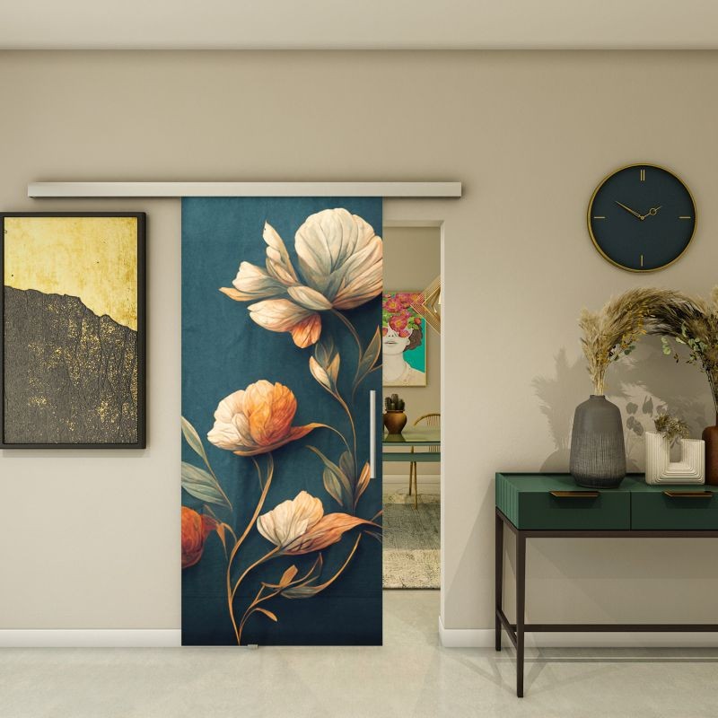 Glasschiebetür SLIM-LINE - Fotoprint Modell 56