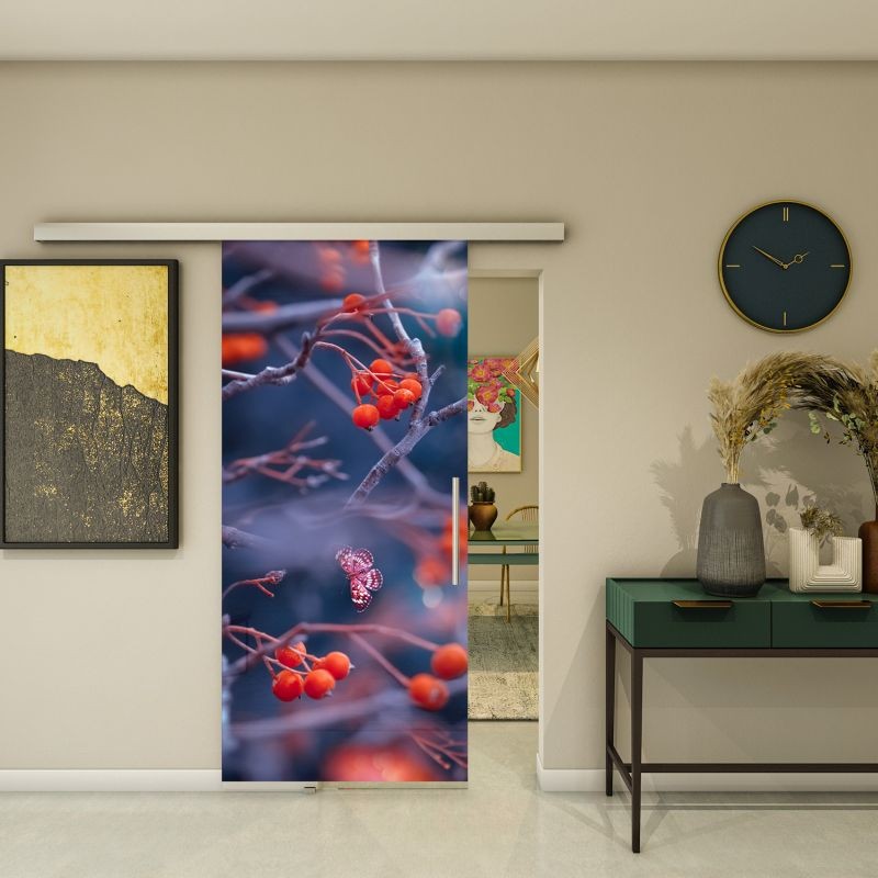 Glasschiebetür SLIM-LINE - Fotoprint Modell 58