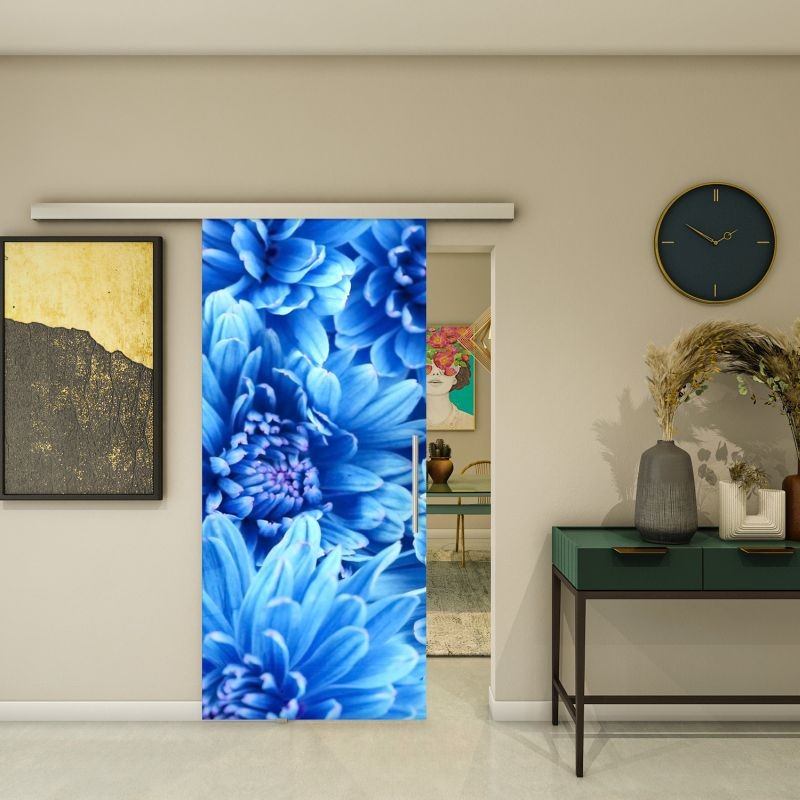 Glasschiebetür SLIM-LINE - Fotoprint Modell 75
