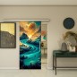 Glasschiebetür SLIM-LINE - Fotoprint Modell 138