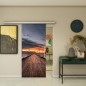 Glasschiebetür SLIM-LINE - Fotoprint Modell 141