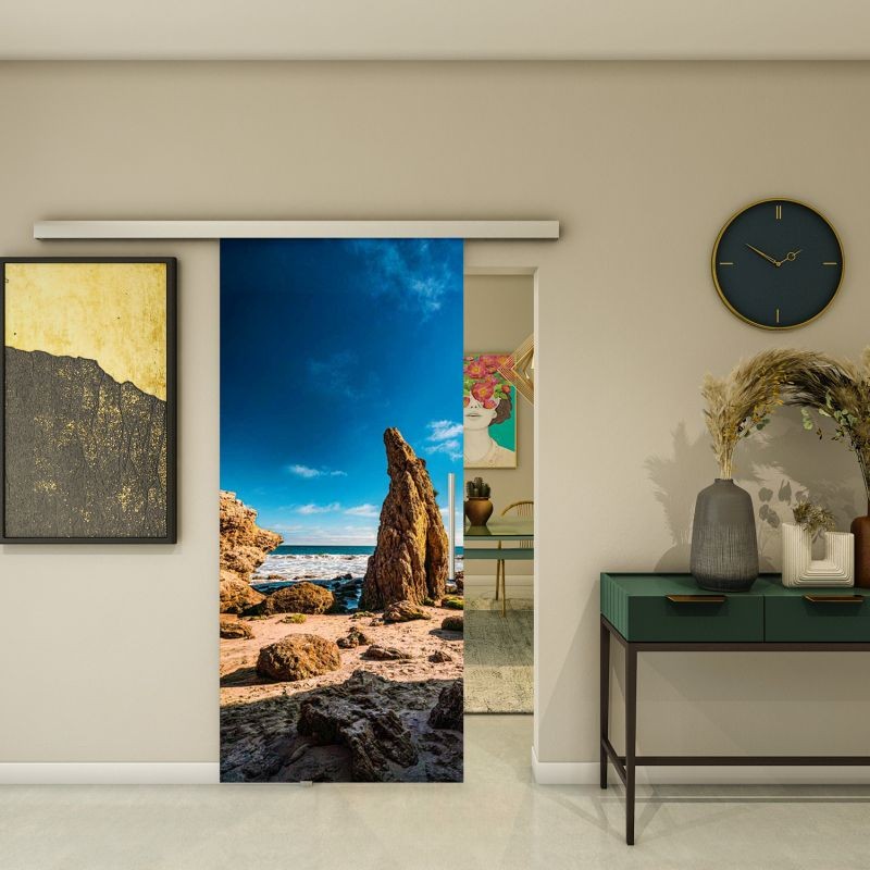Glasschiebetür SLIM-LINE - Fotoprint Modell 147