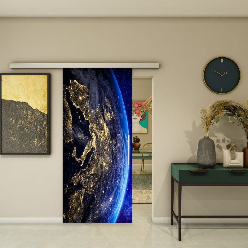 Glasschiebetür SLIM-LINE - Fotoprint Modell 157