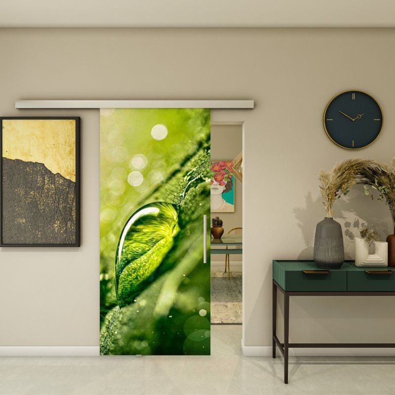 Glasschiebetür SLIM-LINE - Fotoprint Modell 158