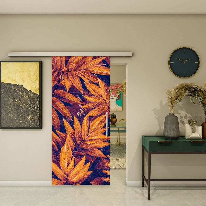 Glasschiebetür SLIM-LINE - Fotoprint Modell 175