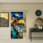 Glasschiebetür SLIM-LINE - Fotoprint Modell 185