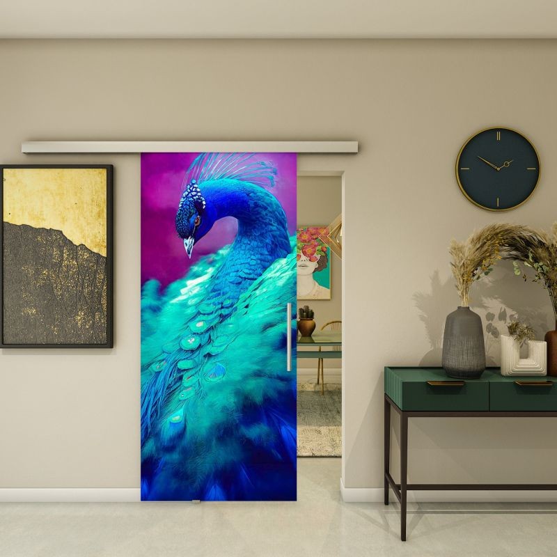 Glasschiebetür SLIM-LINE - Fotoprint Modell 229