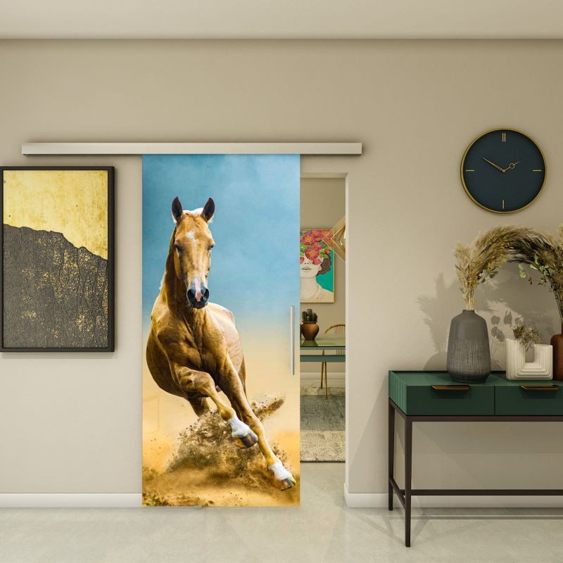 Glasschiebetür SLIM-LINE - Fotoprint Modell 230