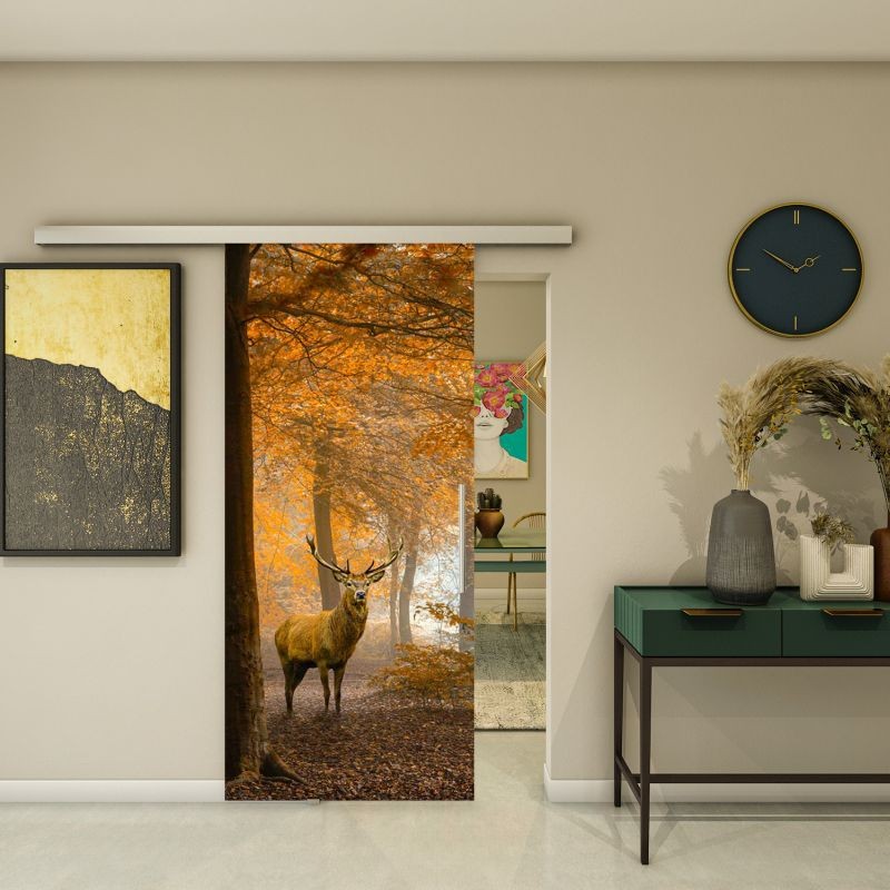 Glasschiebetür SLIM-LINE - Fotoprint Modell 236