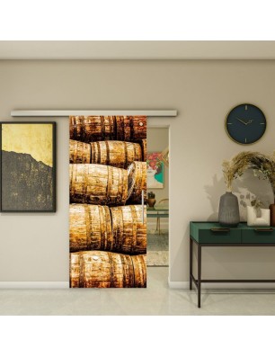Glasschiebetür SLIM-LINE - Fotoprint Model 255