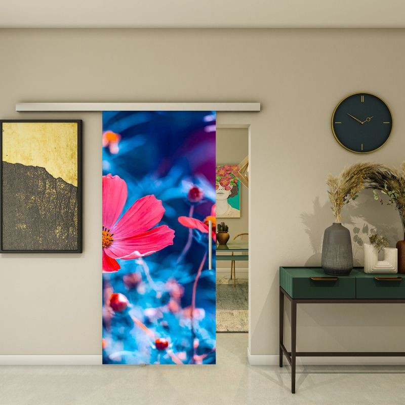 Glasschiebetür SLIM-LINE - Fotoprint Modell 284