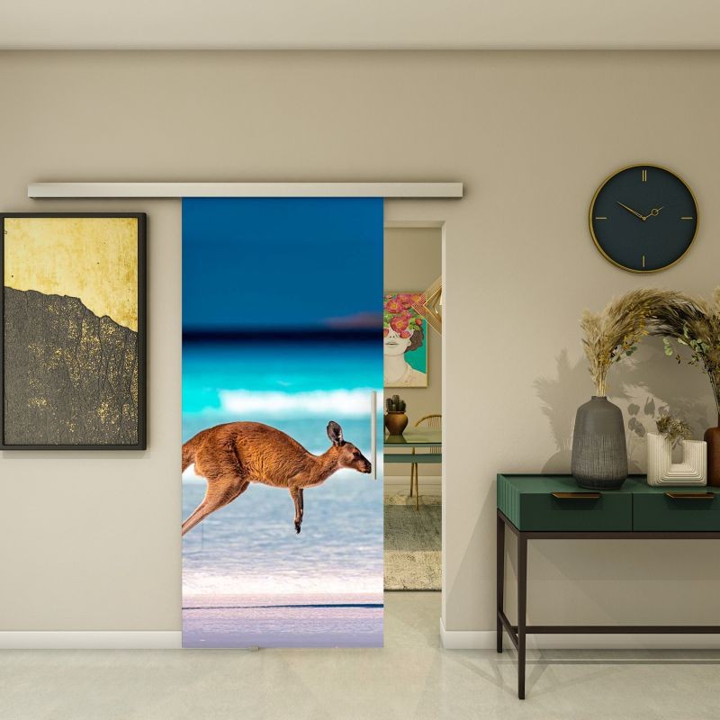 Glasschiebetür SLIM-LINE - Fotoprint Modell 291