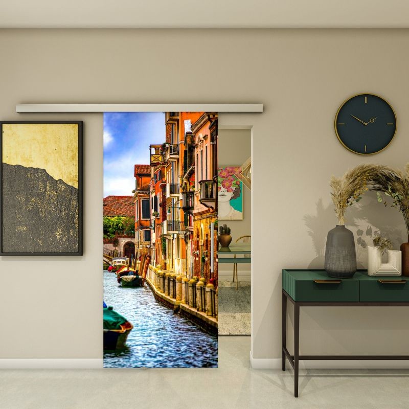 Glasschiebetür SLIM-LINE - Fotoprint Modell 297