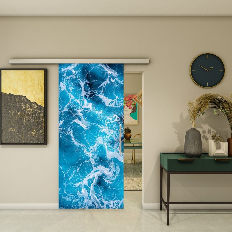 Glasschiebetür SLIM-LINE - Fotoprint Modell 299