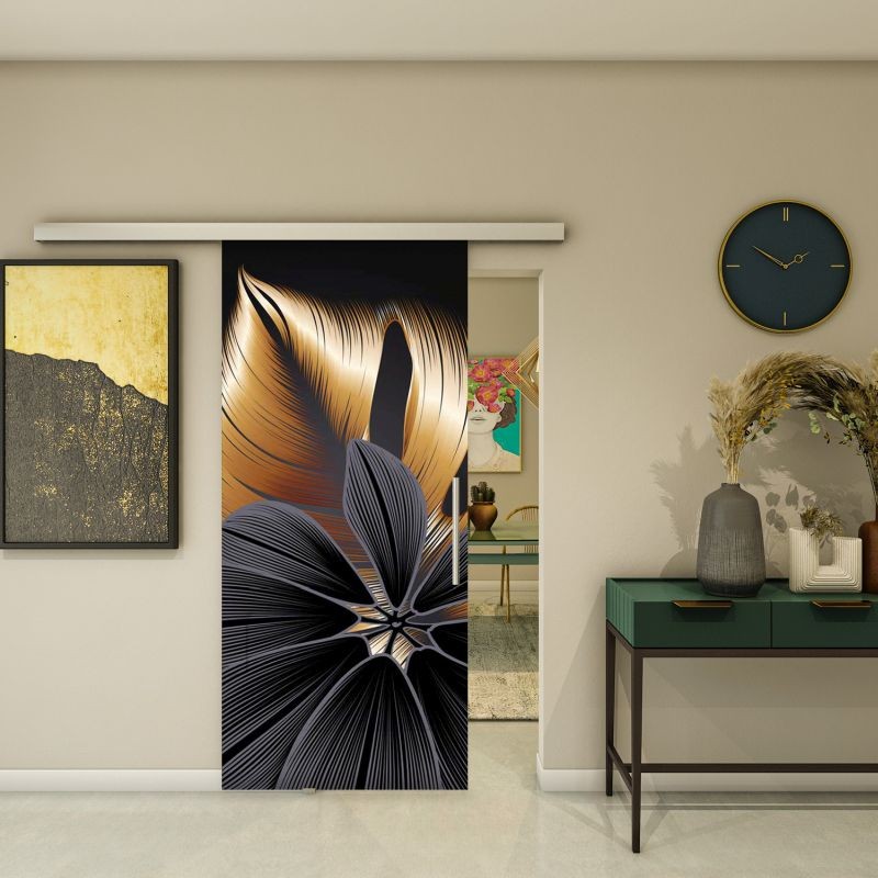 Glasschiebetür SLIM-LINE - Fotoprint Modell 302