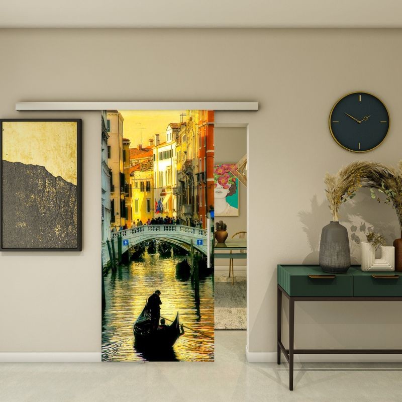 Glasschiebetür SLIM-LINE - Fotoprint Modell 314