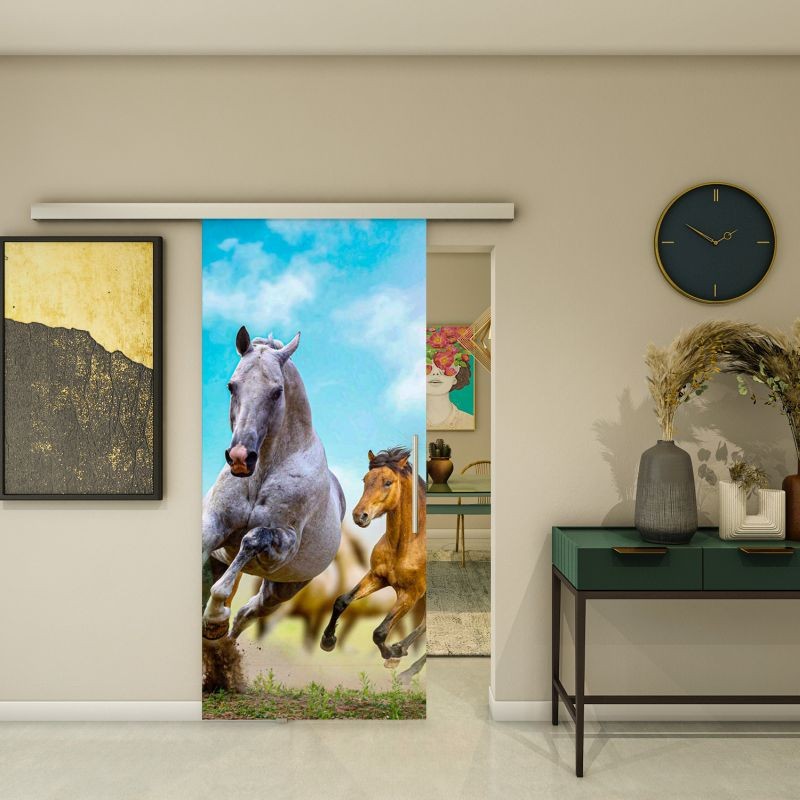 Glasschiebetür SLIM-LINE - Fotoprint Modell 315