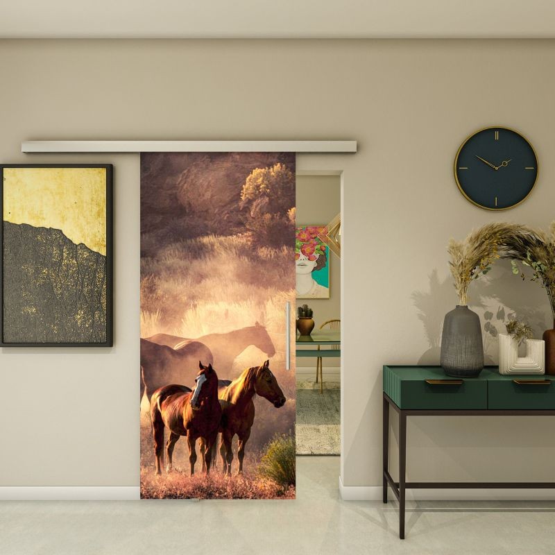 Glasschiebetür SLIM-LINE - Fotoprint Modell 316