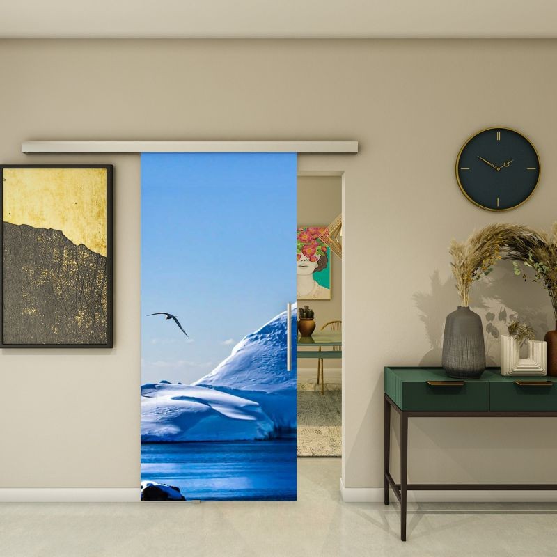 Glasschiebetür SLIM-LINE - Fotoprint Modell 331