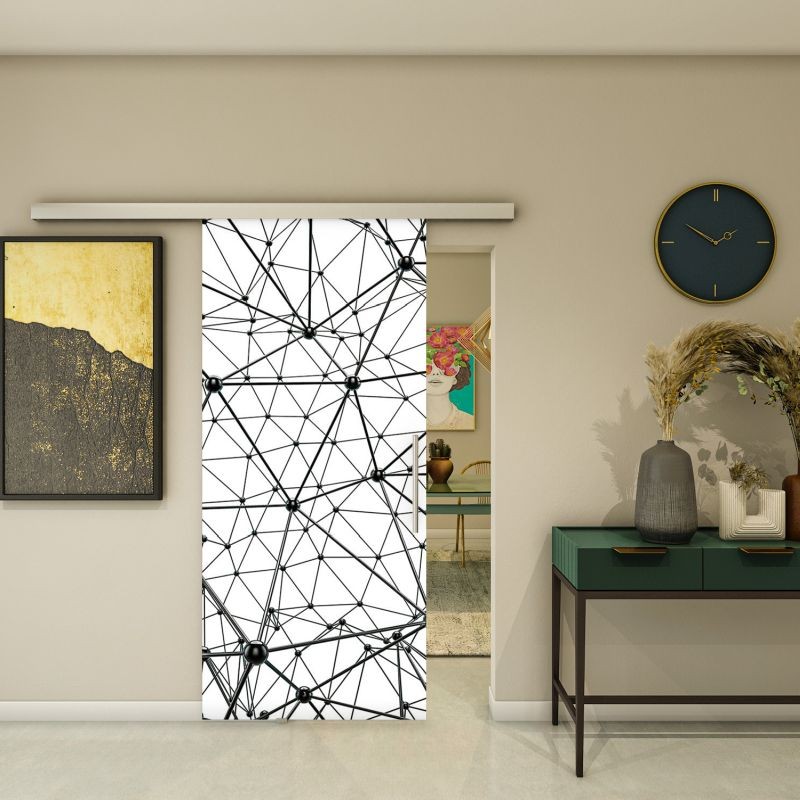 Glasschiebetür SLIM-LINE - Fotoprint Modell 350
