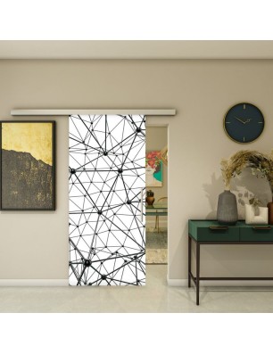 Glasschiebetür SLIM-LINE - Fotoprint Model 350