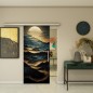 Glasschiebetür SLIM-LINE - Fotoprint Modell 133