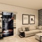 Glasschiebetür SLIM-LINE - Fotoprint Modell 115