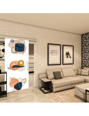 Glasschiebetür SLIM-LINE - Fotoprint Model 266