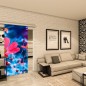Glasschiebetür SLIM-LINE - Fotoprint Modell 284