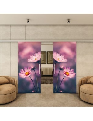 Glasschiebetür SLIM-LINE - Fotoprint Model 76