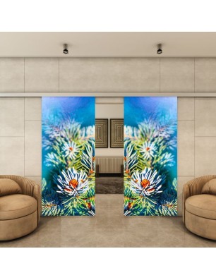 Glasschiebetür SLIM-LINE - Fotoprint Model 305