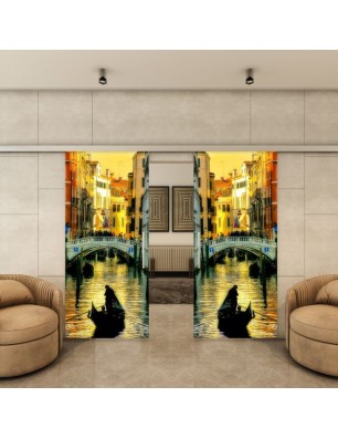 Glasschiebetür SLIM-LINE - Fotoprint Model 314