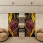 Glasschiebetür SLIM-LINE - Fotoprint Modell 322