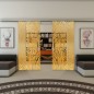Glasschiebetür SLIM-LINE - Fineprint Modell 074 Gold auf Klarglas