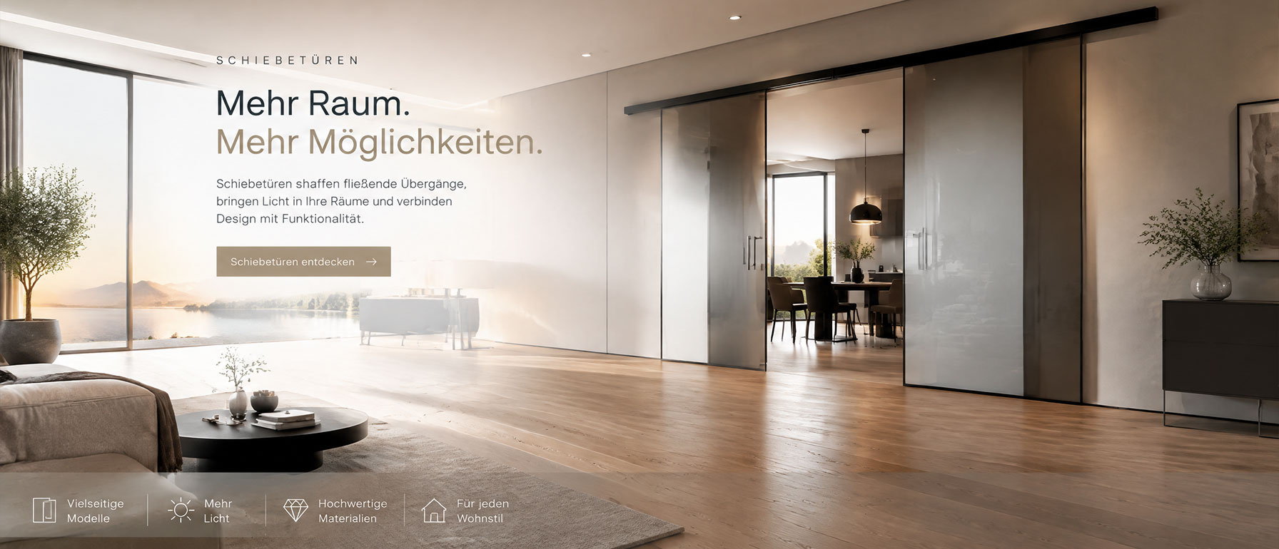 Glasschiebetueren-Mehr Raum